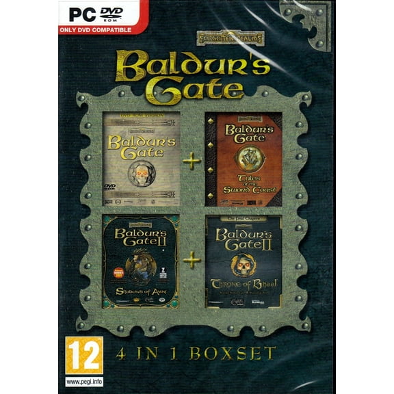 Baldur's Gate 4 in 1 Complete Compilation PC Games