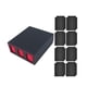 thumbnail image 2 of Caja para baraja de cartas coleccionables con 8 separadores de cartas, juguete multifuncional para coleccionar cartas. negro rojo, 2 of 9