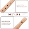 thumbnail image 2 of Soprano Recorder 6 Hole Recorder Flute Professional Clarinet Children Beginner Clarinet Wind Instrument Recorder, 2 of 5