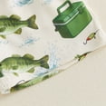 thumbnail image 6 of TOWED22 Toddler Infant Baby Boy Outfits 2 Pieces Round Neck Short Sleeve T-Shirt Casual Cargo Shorts Truck Print Clothes(Green,18-24 Y), 6 of 9