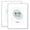 White, variant on Kuxerla 2 Pack 8x10 Picture Frame Holds 5x7 Picture with Mat or 8x10 Picture without Mat,With Clear Acrylic Front and MDF Back Panel,White