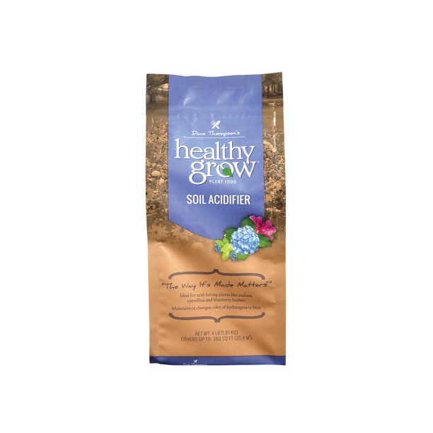 Organic Healthy Grow Soil Acidifier Garden Plant Food Fertilizer, 4 lb