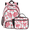 Color 3, variant on Tie-Dye Backpack with Lunch Bag Set, 18.3 Inch Travel Laptop Backpack with Insulated Cooler Lunch Box, Retro Hippie Casual Daypack Work Bag
