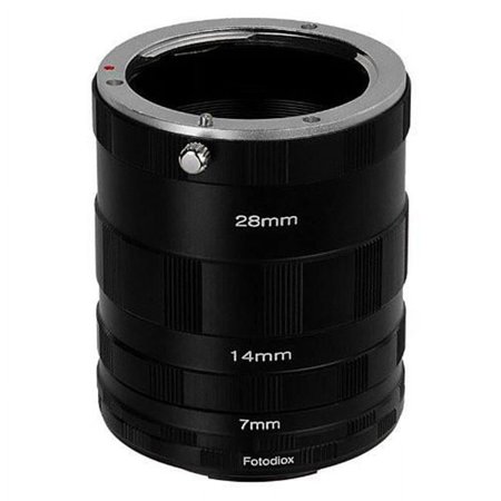UPC: 0847372023776 | Fotodiox Macro-Tube-FXRF Macro Extension Tube Set for Fujifilm Fuji X-Series Mirrorless Camera