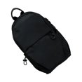 thumbnail image 1 of Qarigey Bolsa de pecho compacta: liviana y estable para trotar y andar en bicicleta No es fácil de deformar Bolsa de hombro Bolsas de mensajero y de hombro Negro, 1 of 6