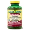 Spring Valley Extra Strength Turmeric Curcumin Complex Softgels Dietary Supplement, 1,000 mg, 90 Count