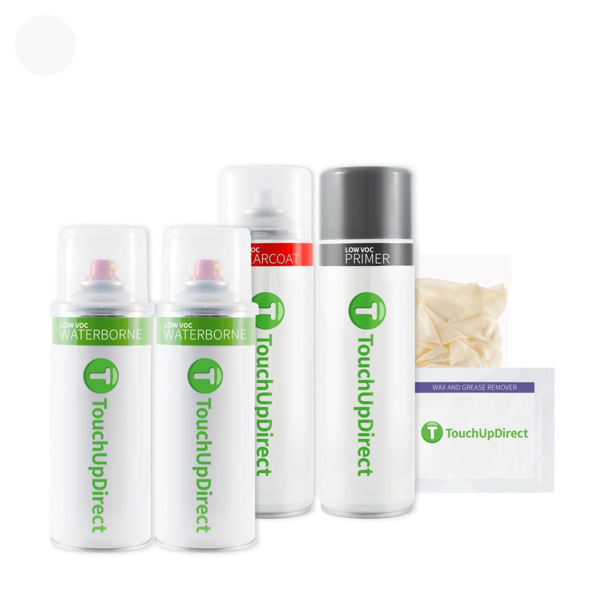 Ford White Platinum Pearl Tricoat Touch Up Paint (UG) Package