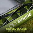 thumbnail image 4 of Sun Joe 18-inch 5 Blade Manual Reel Mower with Grass Catcher, 9-Position, 4 of 14