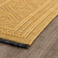 thumbnail image 5 of Alma Transitional 2' x 3' Gold, Machine Washable Polyester & Cotton Indoor Area Rug, 5 of 11