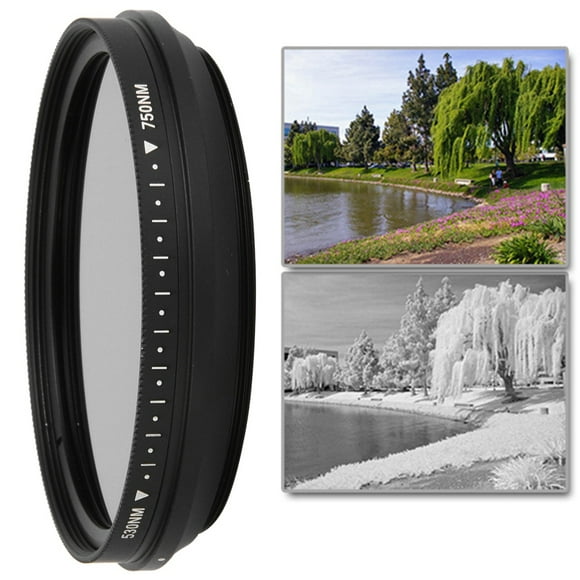 Camera Filter, Anti Slip 58mm Infrared Filter Optical Glass For Photography