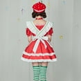 thumbnail image 4 of [Officially Licensed] Strawberry Shortcake Women's Dress Set with Beret and Apron, M, 4 of 9