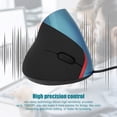 thumbnail image 3 of Compact Vertical Mouse, Optical Mouse, Forward/ Backward/ DPI Switch for MAC OS for PC/ Laptop, 3 of 7