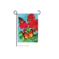 thumbnail image 3 of Geranium Butterflies 4000 Decorative Flag, 3 of 3