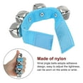 thumbnail image 3 of 4pcs Wrist Bells, Jingle Bells Ankle Bells Percussion Instruments Musical Rhythm for Party Christmas, Blue, 3 of 6