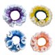 thumbnail image 1 of 1 Set 4pcs Woolen Weoled Hair Scrunchies Woven Woven Anillos (Color surtido), 1 of 5