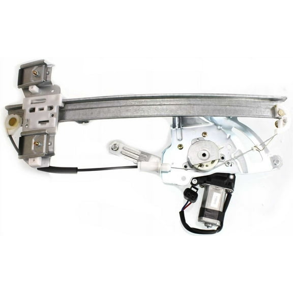 Window Regulator Compatible For 2000-2005 Pontiac Bonneville Front, Left Driver Power With Motor