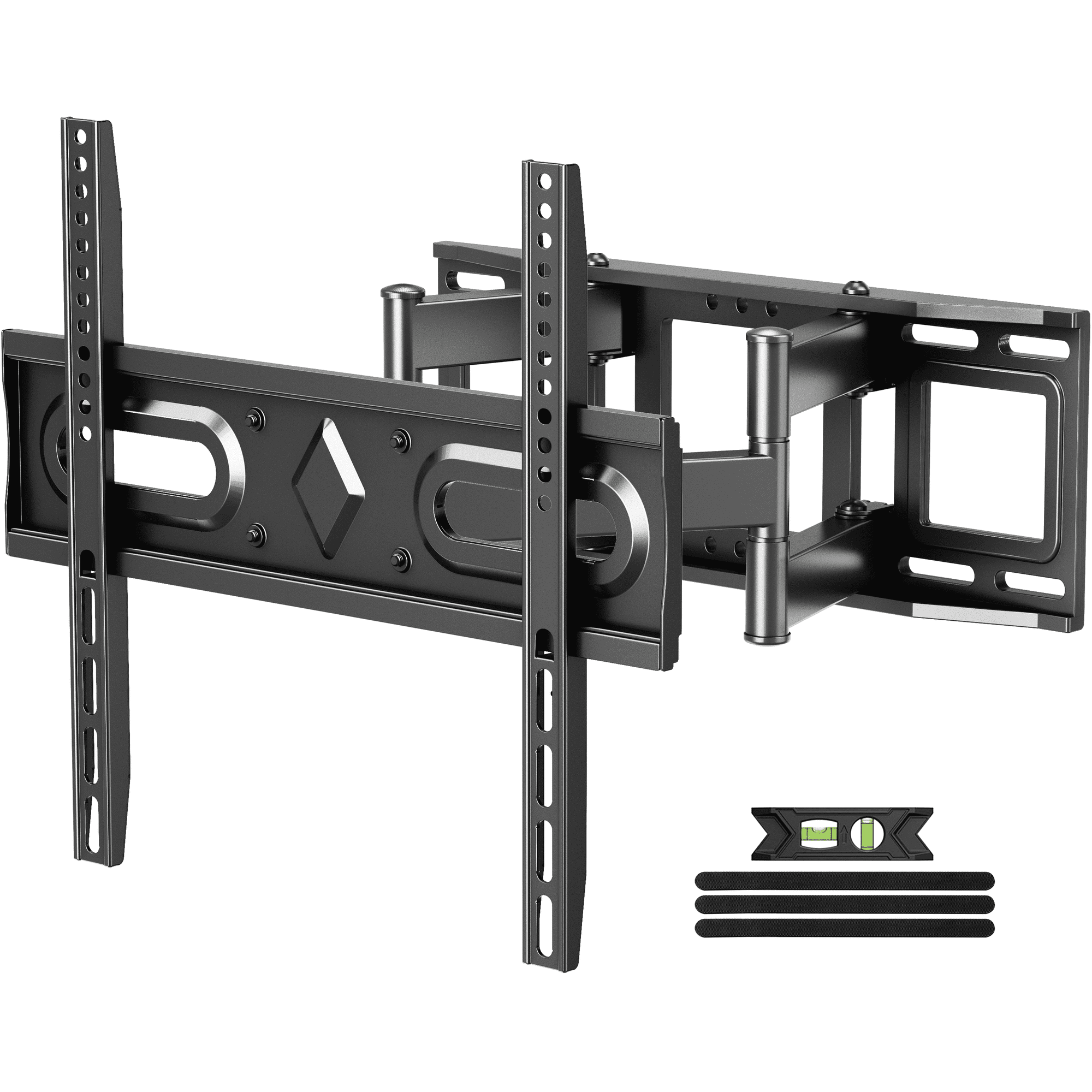 USX MOUNT 50 55 65 inch Full Motion TV Wall Mount for 32-70 inch TV Bracket, Dual articulating Arms Mount, Tilt Swivel Extension Level, Max VESA 400x400mm, 16" Studs, 110 lbs,Fit Most 40 43 50+ TVs