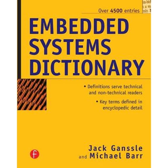 Pre-Owned Embedded Systems Dictionary (Paperback) 1578201209 9781578201204