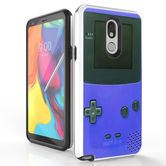 Duo Shield Slim Phone Case Suitable for LG Stylo 5/LG Stylo 5 /Q720 6.2" - Retro Gaming