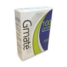 - Gmate 30 Gauge Sterile Universal Lancets 100ct