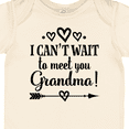 thumbnail image 4 of Inktastic I Can't Wait to Meet You Grandma Baby Announcement Boys or Girls Baby Bodysuit, 4 of 5