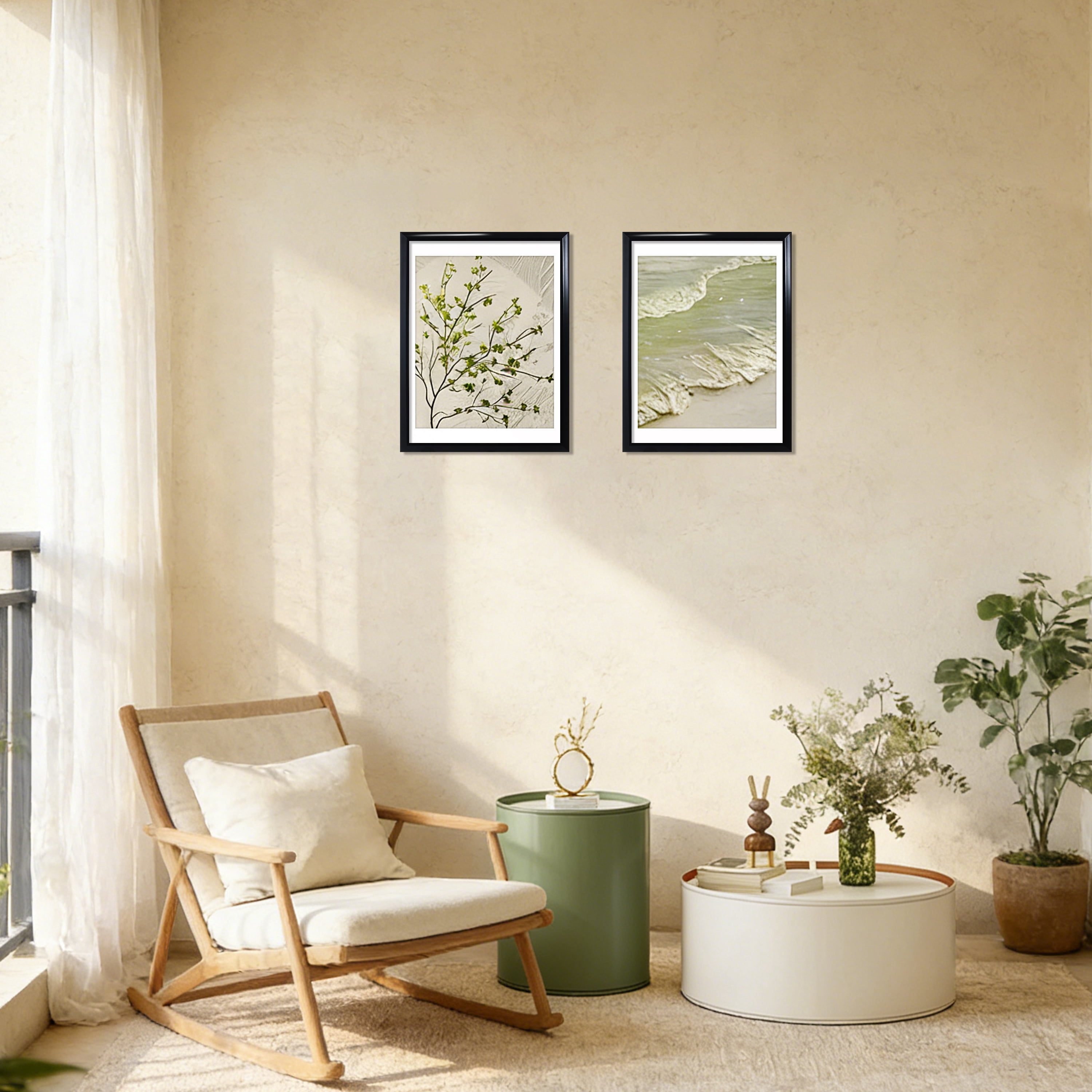 ELSKER&HOME 18x24 Picture Frame 4 Pack, Black Poster Frame Matted to 16x20 for Wall Diaplay