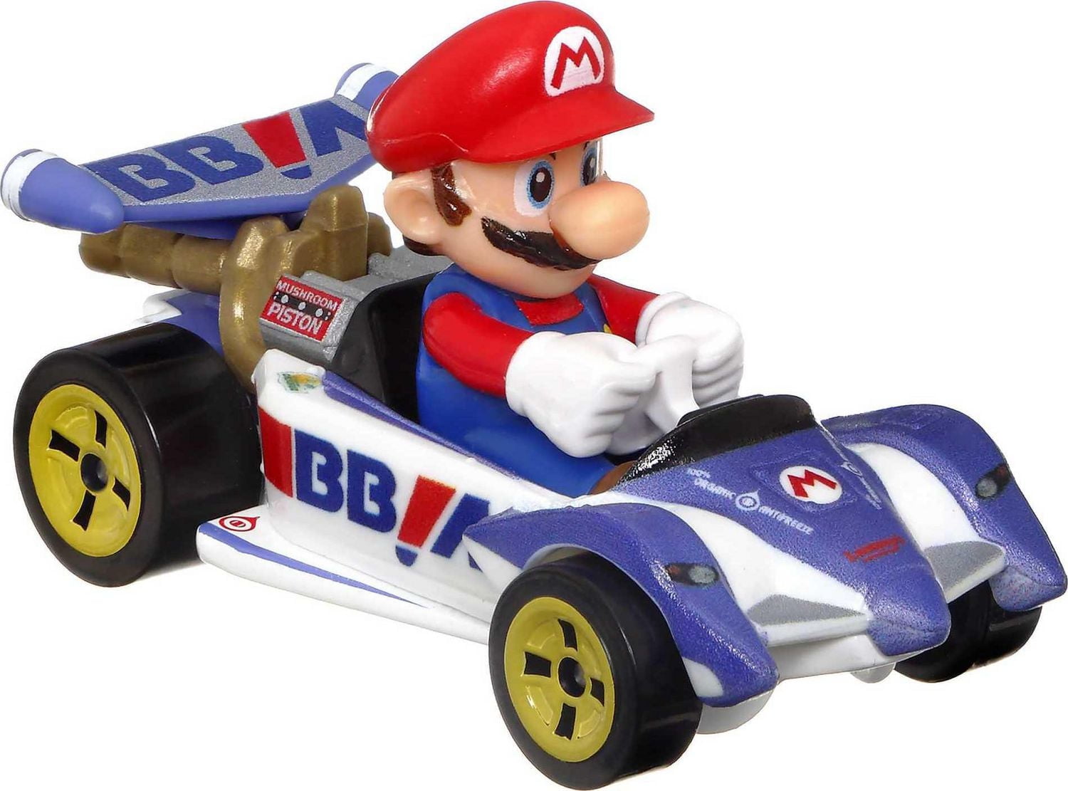 Hot Wheels Mario Kart Circuit 1:64 Scale Die-Cast Replica Vehicles For Kids Ages 3+ Years