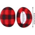thumbnail image 2 of 6 Pairs Earmuffs Bandless Fleece Ear Warmers Winter Ear Covers Unisex, 6 Colors, 2 of 5