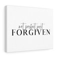 thumbnail image 5 of Scripture Walls Not Perfect Just Forgiven Bible Verse Canvas Christian Wall Art Ready to Hang Unframed, 5 of 16