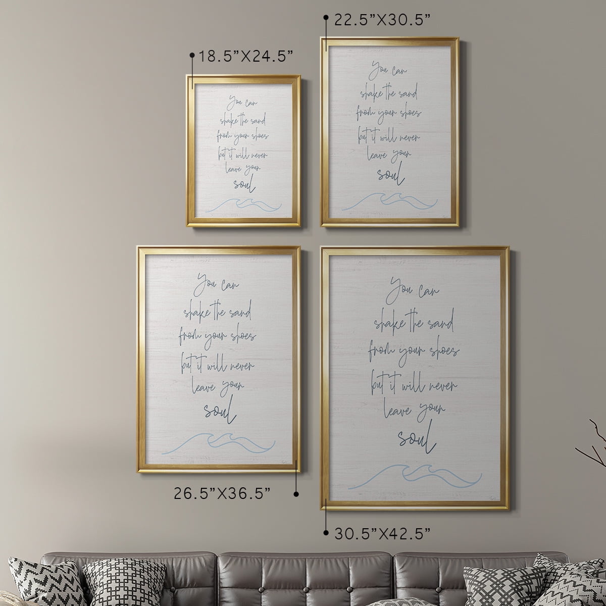 Shake the Sand Premium Classic Framed Print - Ready to Hang