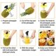 thumbnail image 5 of Pelador y rebanador de piña, pelador de cortador de piña de cocina de acero inoxidable 304 más grueso para quitar y cortar fácilmente el núcleo con cuña, herramienta premium para quitar el núcleo de JAMW Sencillez, 5 of 5