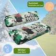 thumbnail image 5 of HUAICONG Golf Cat Golf Cart Seat Covers, Washable Easy to Install Golf Cart Seat Covers Kit for EZGO, 5 of 7