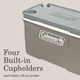 thumbnail image 5 of Coleman Classic 70 QT Hard-Sided Ice Chest Cooler, Silver Ash, 5 of 7