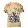 thumbnail image 2 of Maine Coon Celebrates Spring and Enjoys a Happy Easter All Over Print 3D Shirt Unisex Merch Cat Lover Kitten Owner Gifts - 02001, 2 of 6