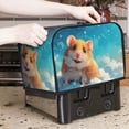 thumbnail image 7 of Fotbe Cloud Cute Hamster for Two Slice Toaster Cover, Fingerprint Protector, Super Soft Appliance Cover And Dust Cover,Bread Dust Cover & Fingerprint Protection, 7 of 7