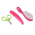 thumbnail image 4 of Juego de cortaúñas para bebés de 8 pieza pinzas de tijera para manicura y guardería Rosado Zulema Traje de enfermería para niños, 4 of 7