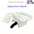 thumbnail image 5 of 2PCS Dryer Door Switch 3406109 for Whirlpool Kenmore Sears Maytag Roper Estate, 5 of 5
