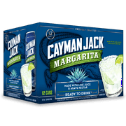 Cayman Jack Margarita, 12 Pack, 12 fl oz Cans, 5.8% ABV