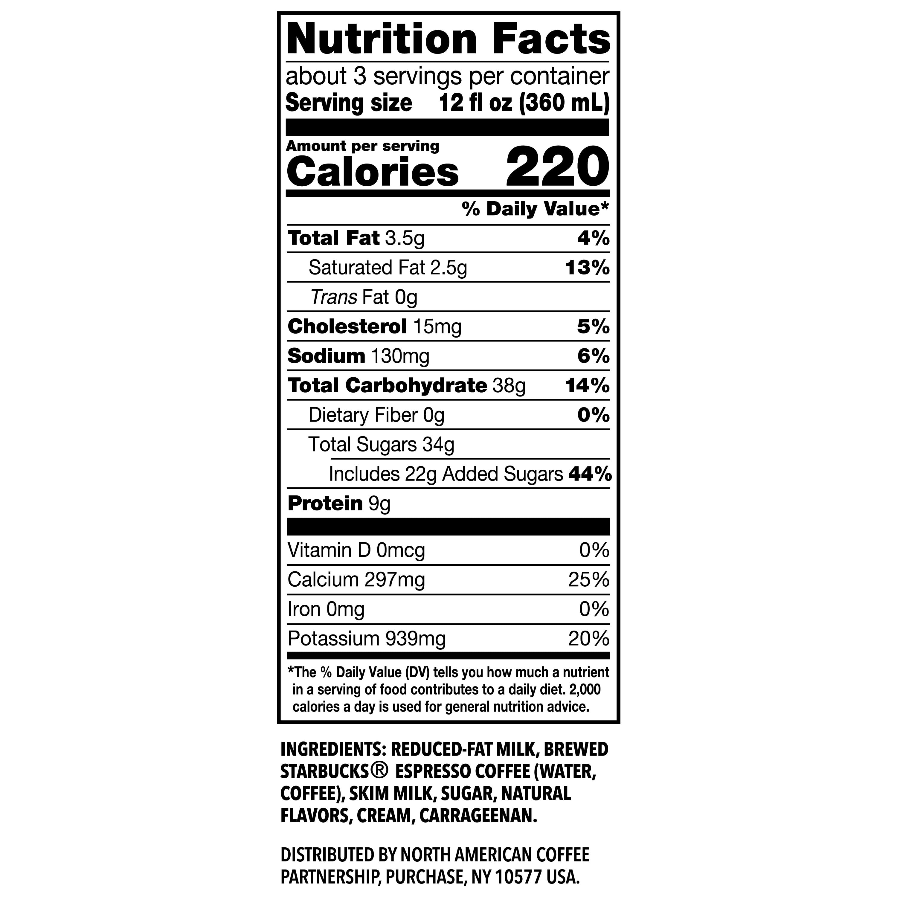 Starbucks White Chocolate Mocha Iced Espresso, 40 Fl Oz Bottle