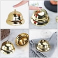 thumbnail image 6 of Service Bell Call Bell Metal Desk Dinner Bell Big Button Training Bell For Kitchen Restaurant Bar Hotels Schools Restaurants Reception Areas Golden, 6 of 6
