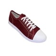 thumbnail image 1 of TENIS CASUAL LEON MUJER MERLOT VINO LONA 3823 LEON 3823p, 1 of 3