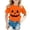 A-Orange153, variant on Kids Halloween Graphic Tees Boys Girls Pumpkin Face Printed Short Sleeve Crew Neck T Shirt 1-13Y