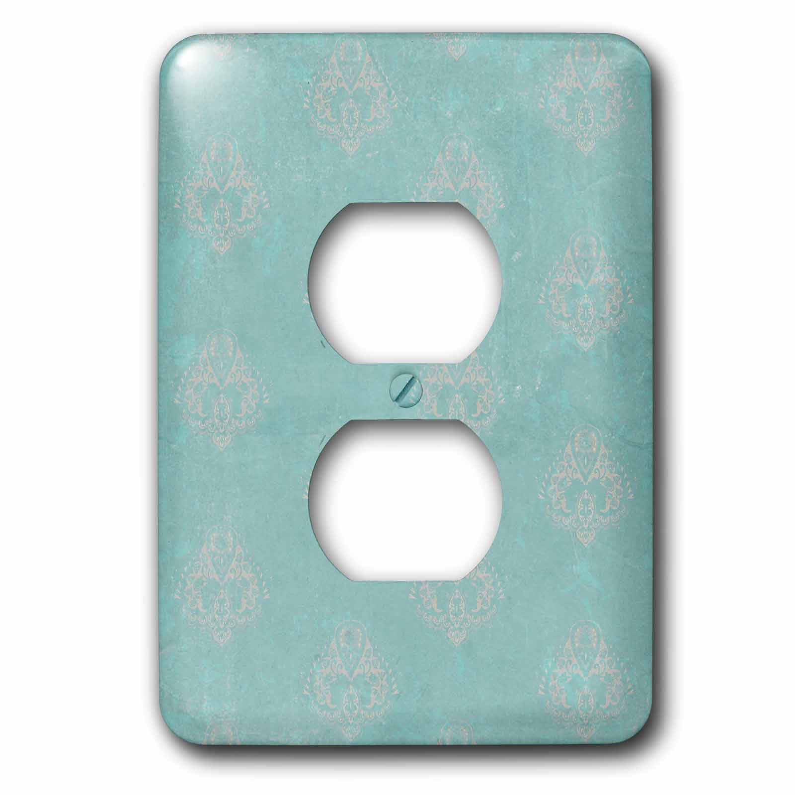 3dRose Billiard Balls Pool Design Light Switch Cover – 2 Outlet Metal Plate With High Gloss Finish