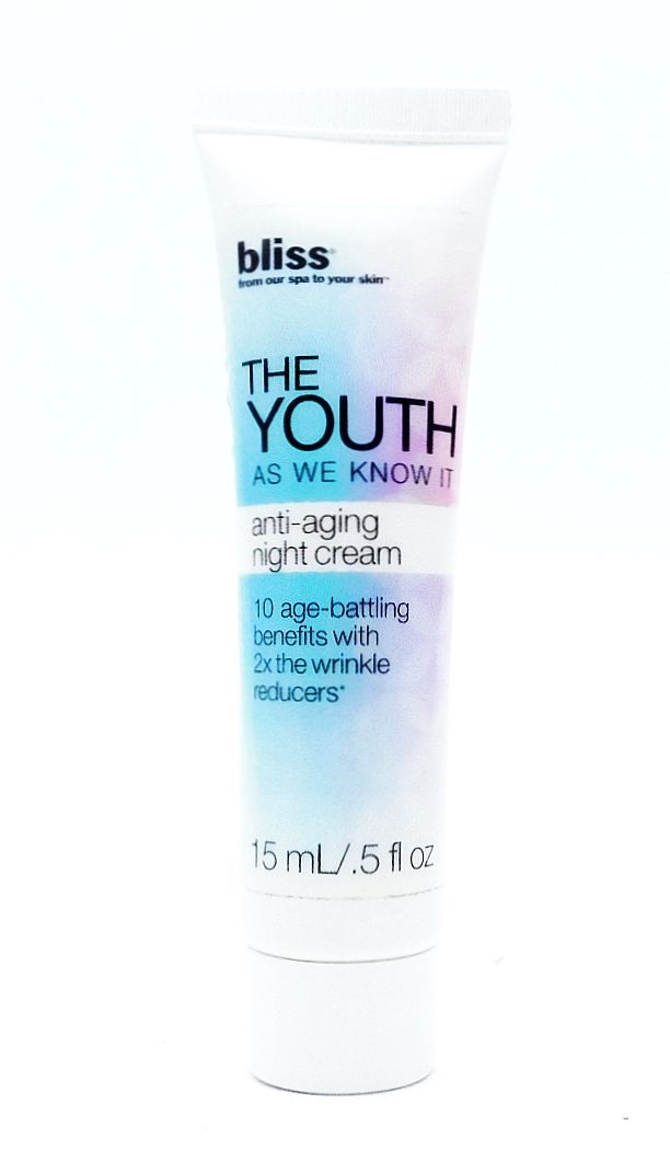 Bliss - Bliss The Youth As We Know It Anti-Aging Night Cream .5 Fl Oz ...