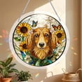 thumbnail image 6 of Acrylic Suncatcher Puzzle Window Hanging Decor Stained Glass Style Sun Catcher Ornament 83 Pieces DIY Art Craft Kit Color Light Reflection Home Window Wall Decor For Living Room Bedroom Gift, 6 of 9