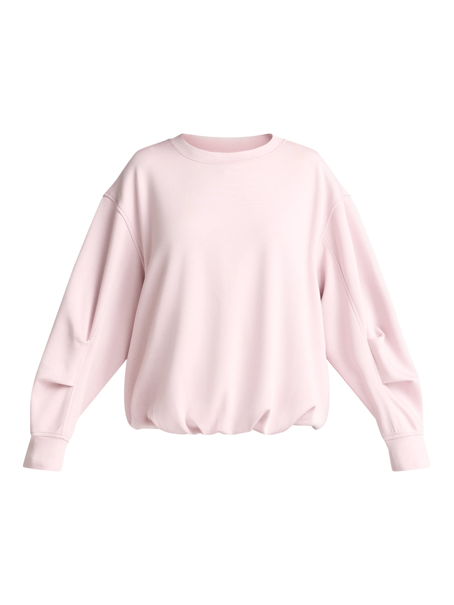 Avia Women's Knit Bubble Top with Long Sleeves, Sizes XS-XXXL