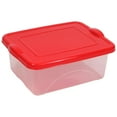 thumbnail image 2 of 2.5 gallon Clearview Storage with Color Snap-On Lid, 2 of 2
