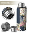 thumbnail image 2 of 20 Oz Pioneer Flower Coffee Tumbler Double Wall Insulated Stainless Steel Water Bottle | Metal Reusable Thermoses Flask with Cup Cap | Leak & Sweat Proof with Anti-Dust Lid, 2 of 7
