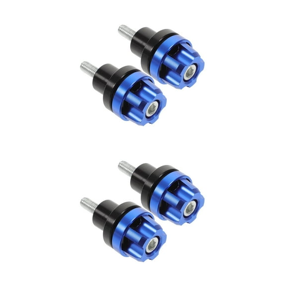 WORGEOUS 2 Pairs  License Screw Practical Screws Motorcycle Accessories License Plate Screw