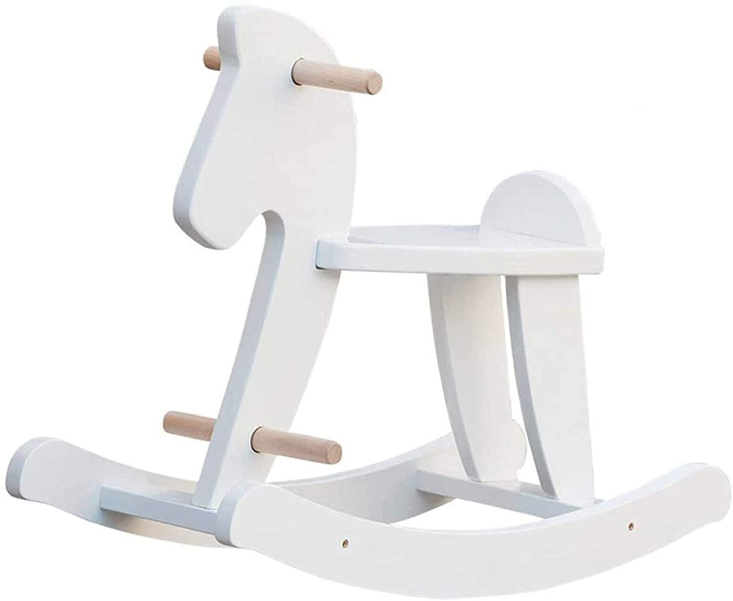 NEW WOODEN BABY ROCKING ANIMAL HORSE RIDE ON ROCKER CHAIR KID TOY X MAS GIFT 